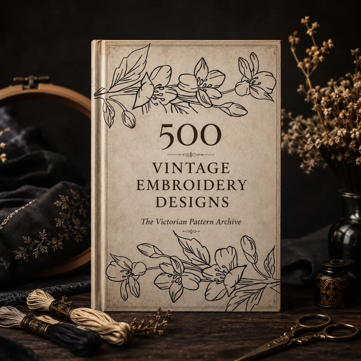 500+ Vintage Embroidery Designs – The Victorian Pattern Archive