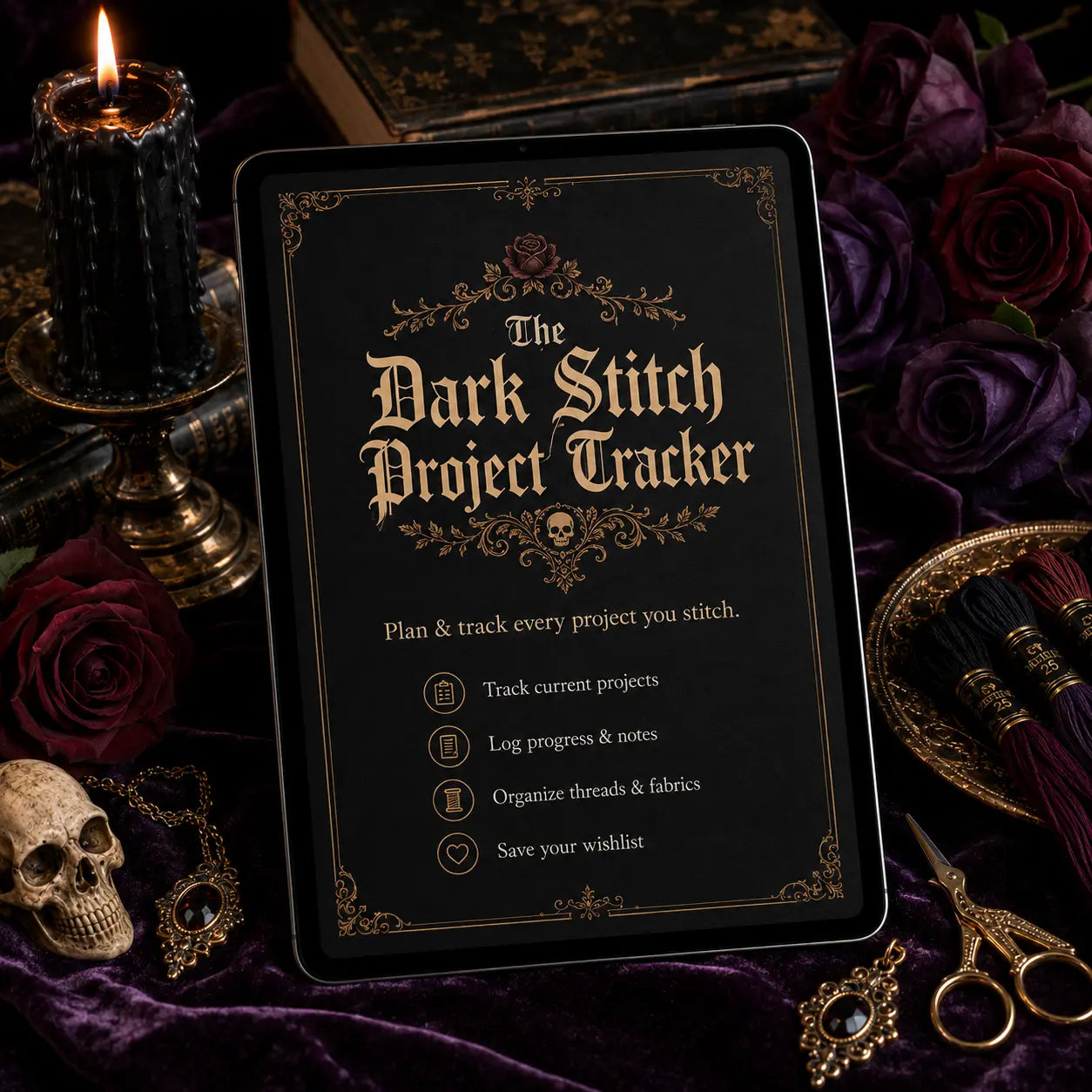 The Dark Stitch Project Tracker